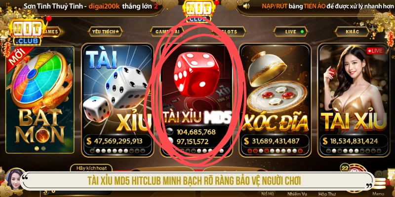 Tài Xỉu MD5 HITCLUB - Minh Bạch Rõ Ràng Bảo Vệ Người Chơi Tài Xỉu MD5 HITCLUB Minh Bạch Rõ Ràng Bảo Vệ Người Chơi