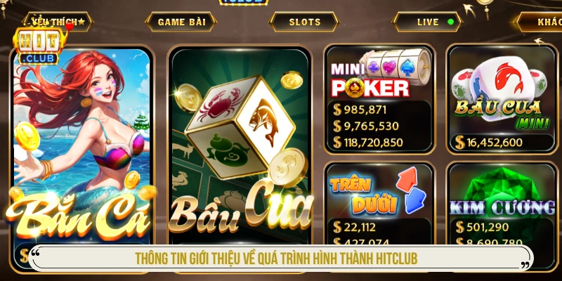 Thông tin giới thiệu về quá trình hình thành HITCLUB